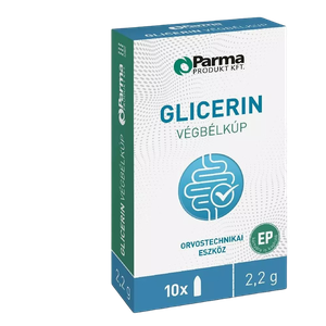 Parma Glicerin végbélkúp 2,2g (10x) termék kép