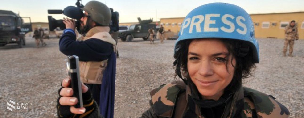 Al Ghaoui Hesna a Robert Capa kiállításon