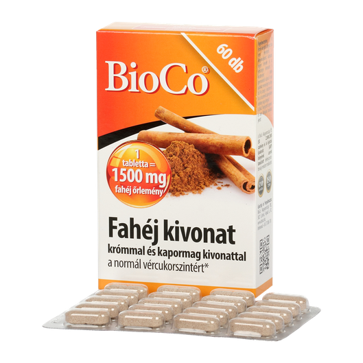BioCo Fahéj kivonat tabletta (60x)