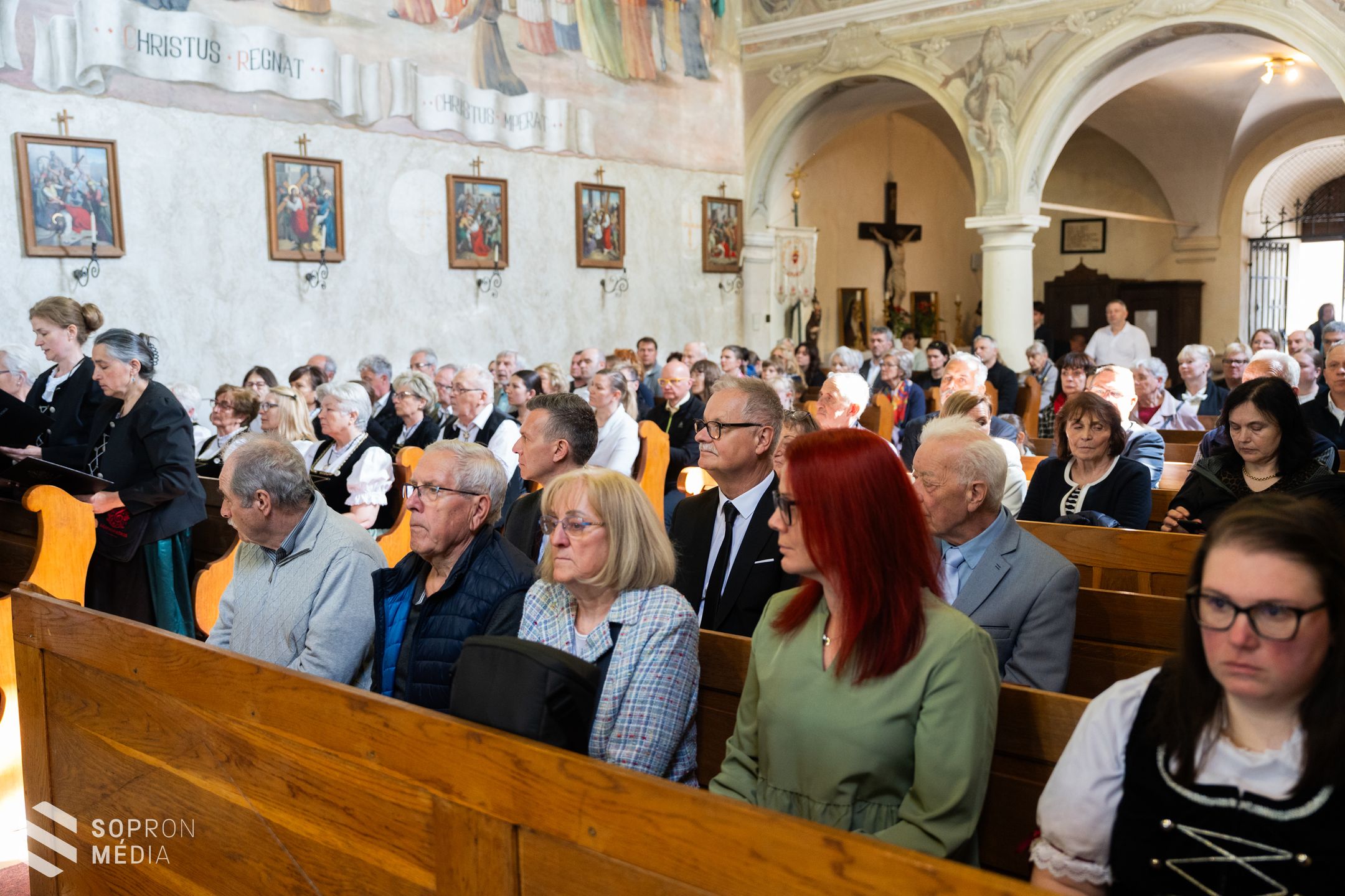 A sopronbánfalvi kitelepített németek 80. évfordulójára emlékeztek