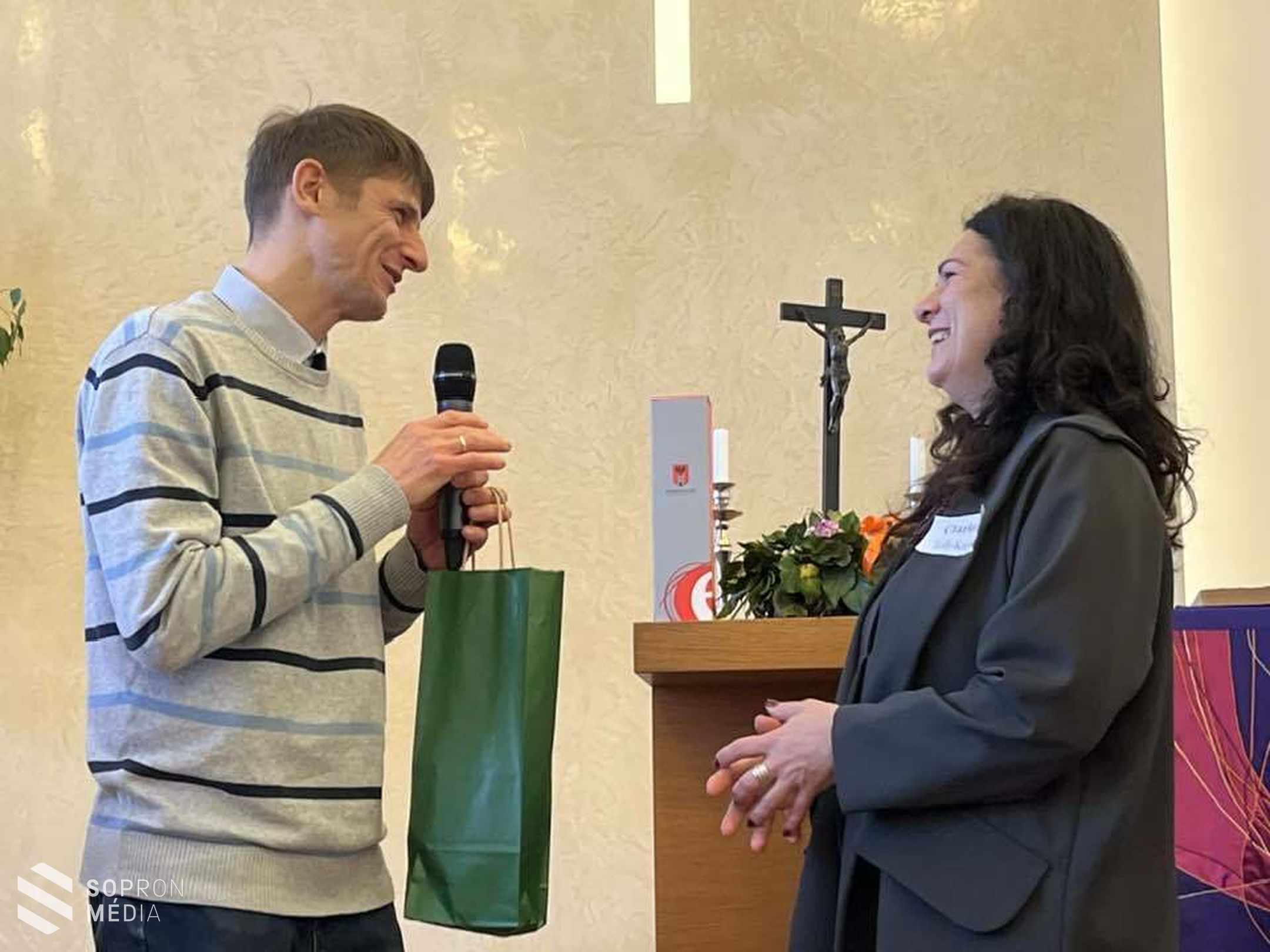 Kismartoni diákok Sopronban