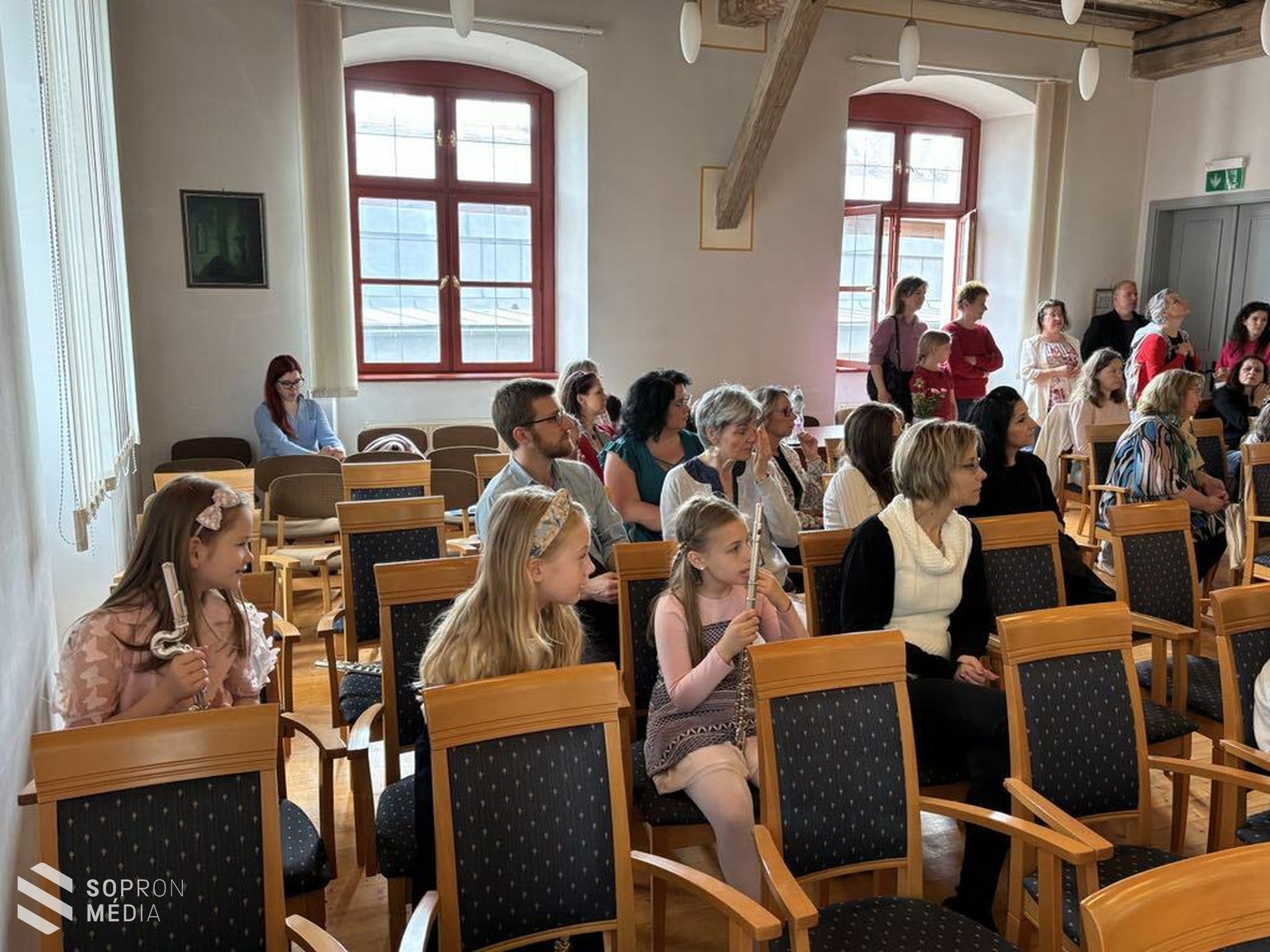 „Kicsinyek” fúvós fesztiválját rendezték meg a Horváth József Alapfokú Művészeti Iskola Sopron projekthetének keretében