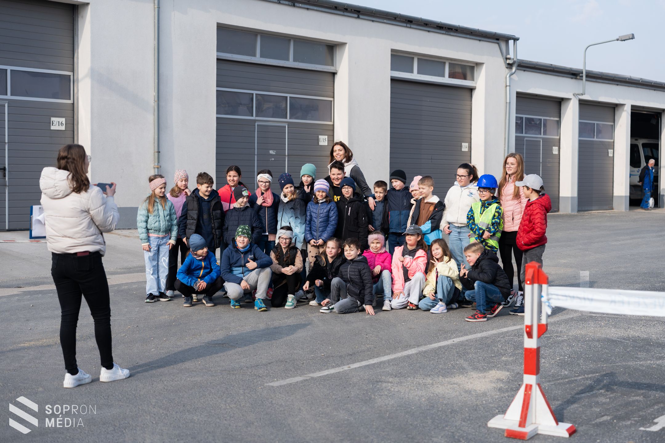 Ismét gyerekzsivajtól hangos a Soproni Vízmű Zrt. telephelye