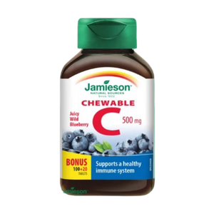 Jamieson C vitamin  500mg áfonya rágótabletta (120x) termék kép