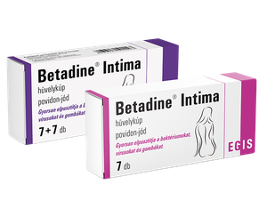 Betadine Intima hüvelykúp (7x fóliacsík) termék kép