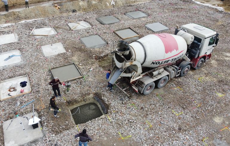 Hall building foundation work - This is how we build. Part 1