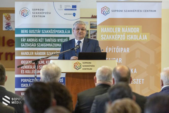 Králik Tibor, a Soproni Szakképzési Centrum igazgatója