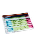 Ragasztható extra vékony asztali vagy pult alátét naptárral