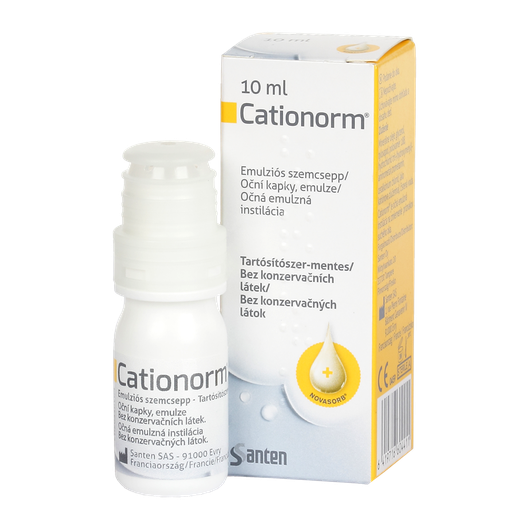 Cationorm szemcsepp (10ml)