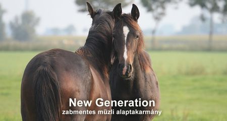 EQUUSLINE NEW GENERATION zabmentes müzli alaptakarmány 20 kg