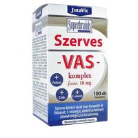 Jutavit Szerves Vas Komplex 18 mg Forte tabletta (100x)