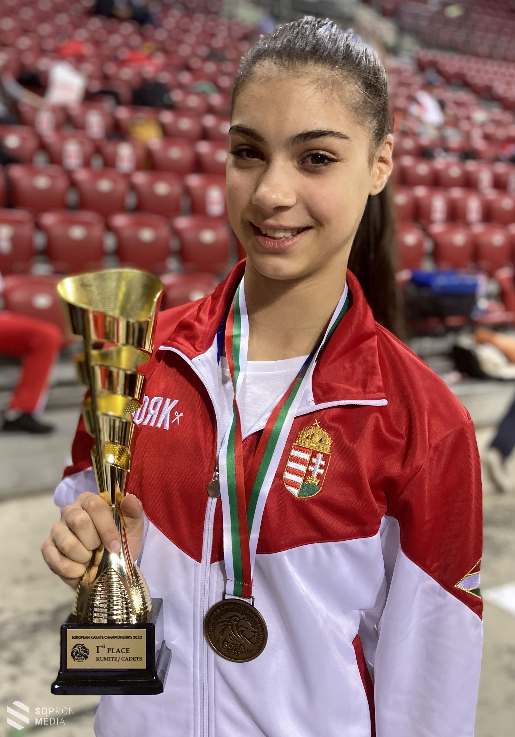 Kemény felkészülést követően EB-aranyat harcolt ki Serfőző Hanga Niobé