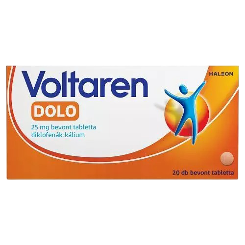 Voltaren Dolo 25 mg bevont tabletta (20x)