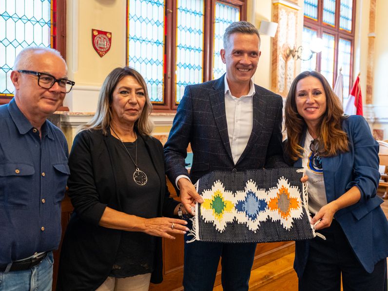 Szicíliai delegációt köszöntött a városvezetés