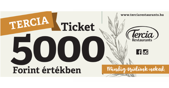 Tercia Ticket voucher