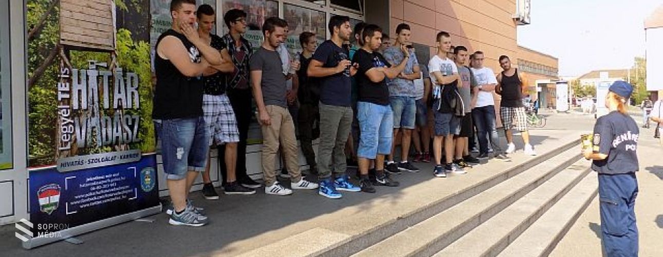 Sopronban is sikeres volt a Határvadász toborzó! (videóval)