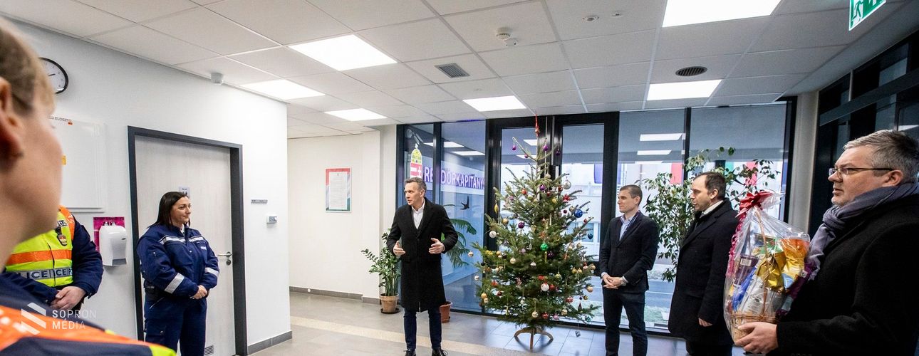 Köszönet a szolgálatot teljesítőknek az év utolsó napján