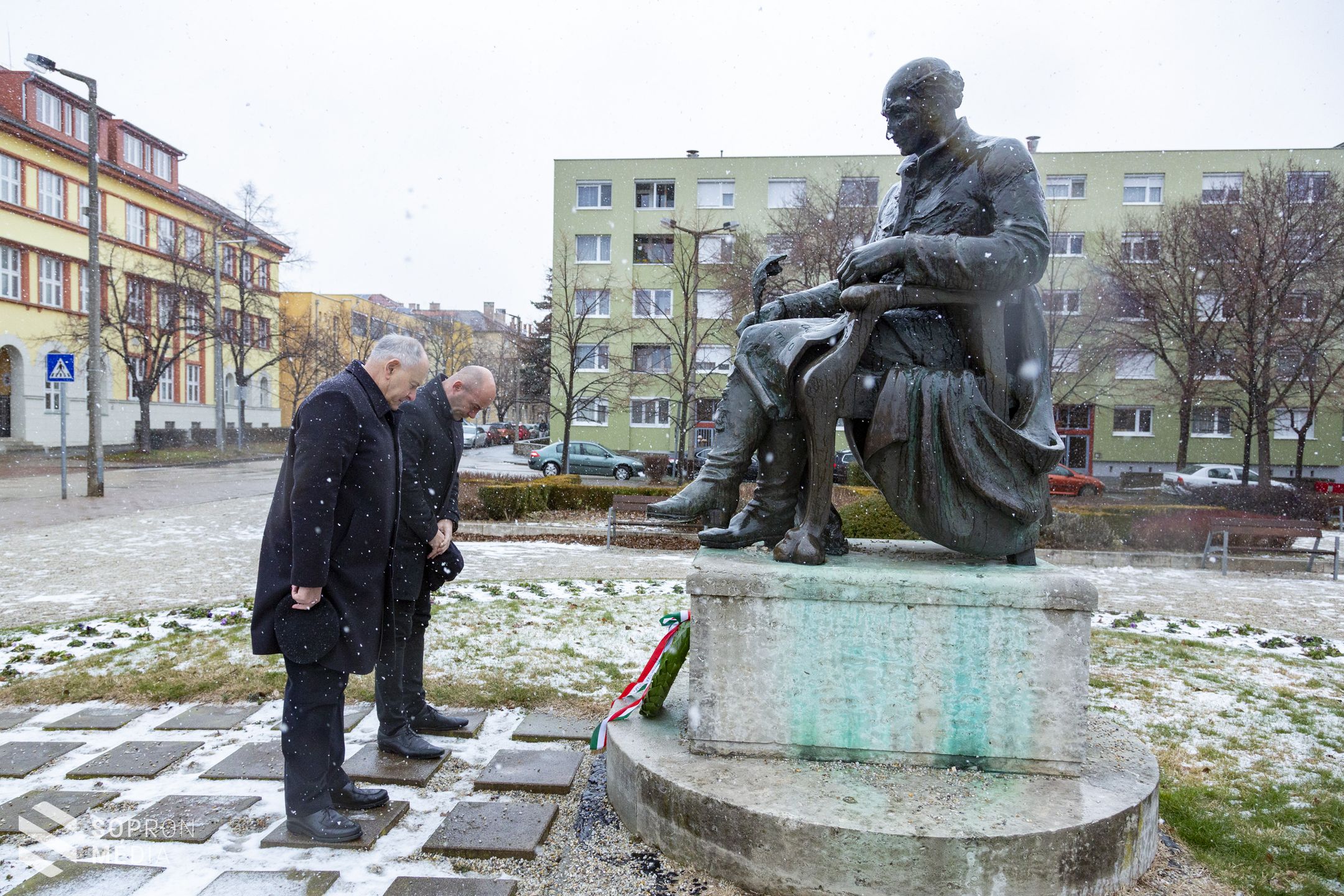Csendes főhajtás a magyar kultúra napján Sopronban