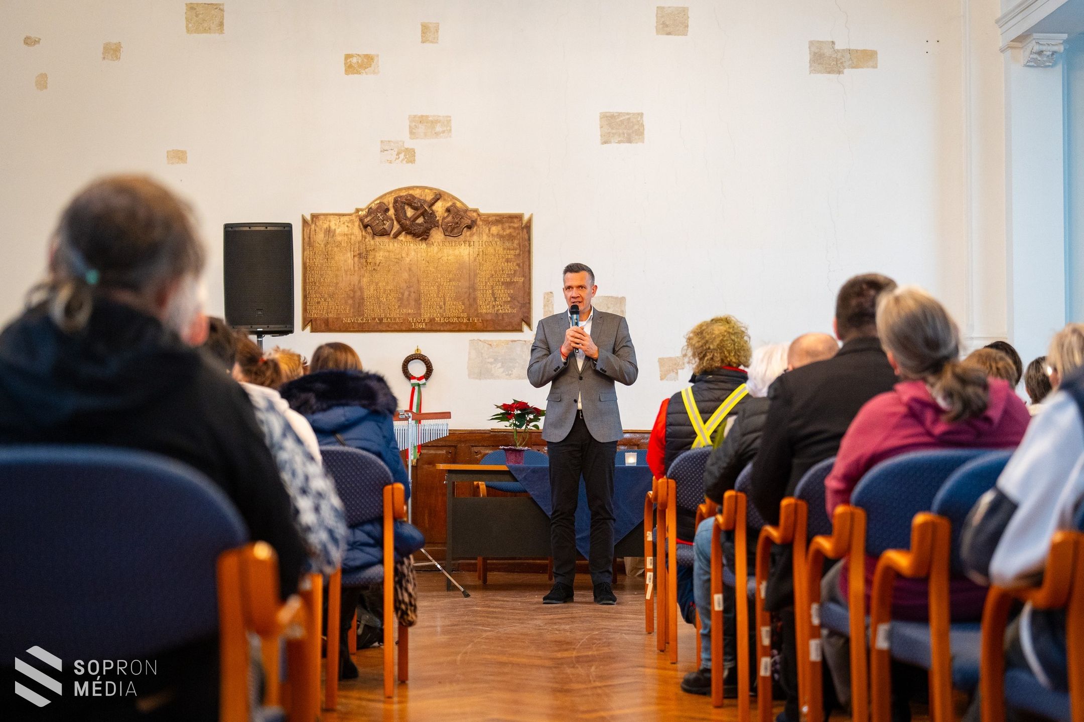 A nehezebb sorsú polgártársaink karácsonyát tartották a volt Megyeházán