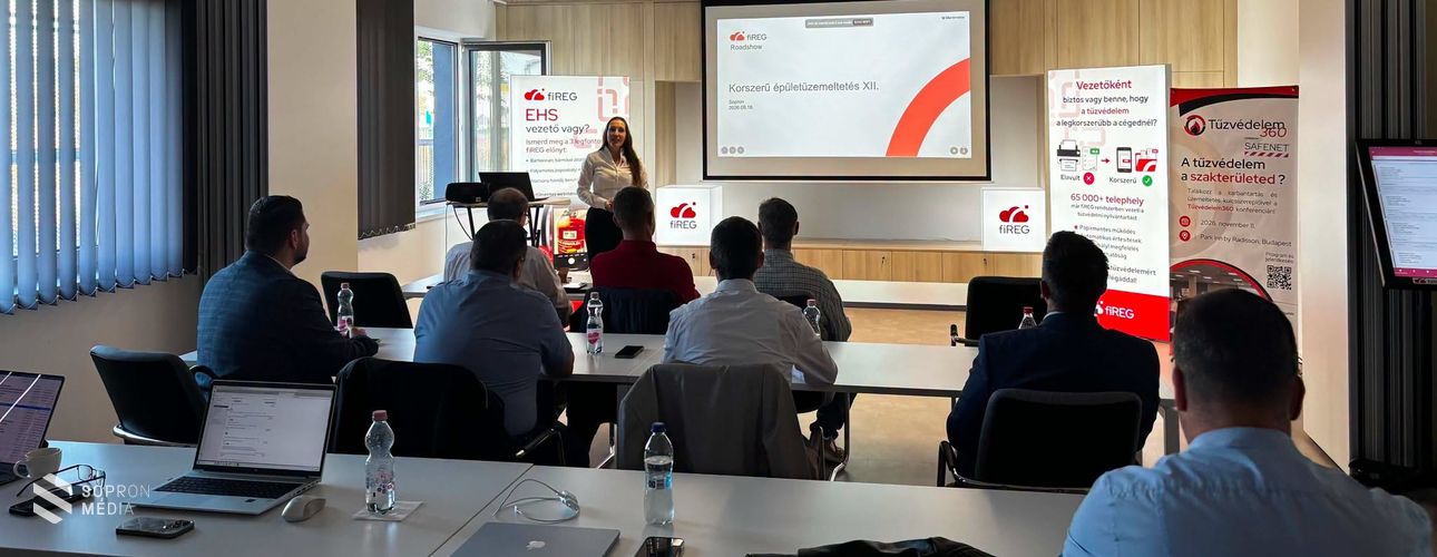 Sopronba érkezett a fiREG Roadshow