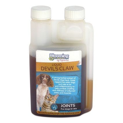 EQUIMINS DEVILS CLAW HERBAL EXTRACT -Ördögcsáklya oldat kutyáknak és macskáknak 250 ml