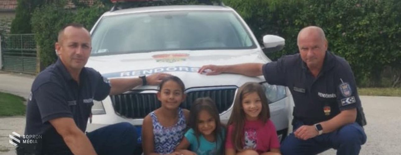 Kedves levelet kaptak a beledi rendőrőrs dolgozói