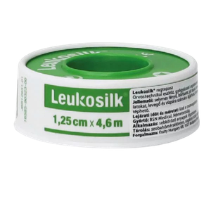 Leukosilk ragtapasz 4,6m x 1,25cm (1x) termék kép