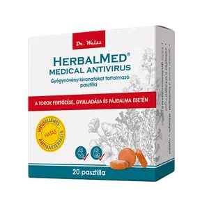 Herbalmed Medical gyógynövény pasztilla (20x) termék kép