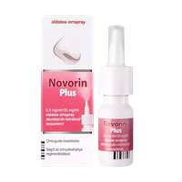 Novorin Plus 0,5mg/ml+50mg/ml oldatos orrspray (10ml)