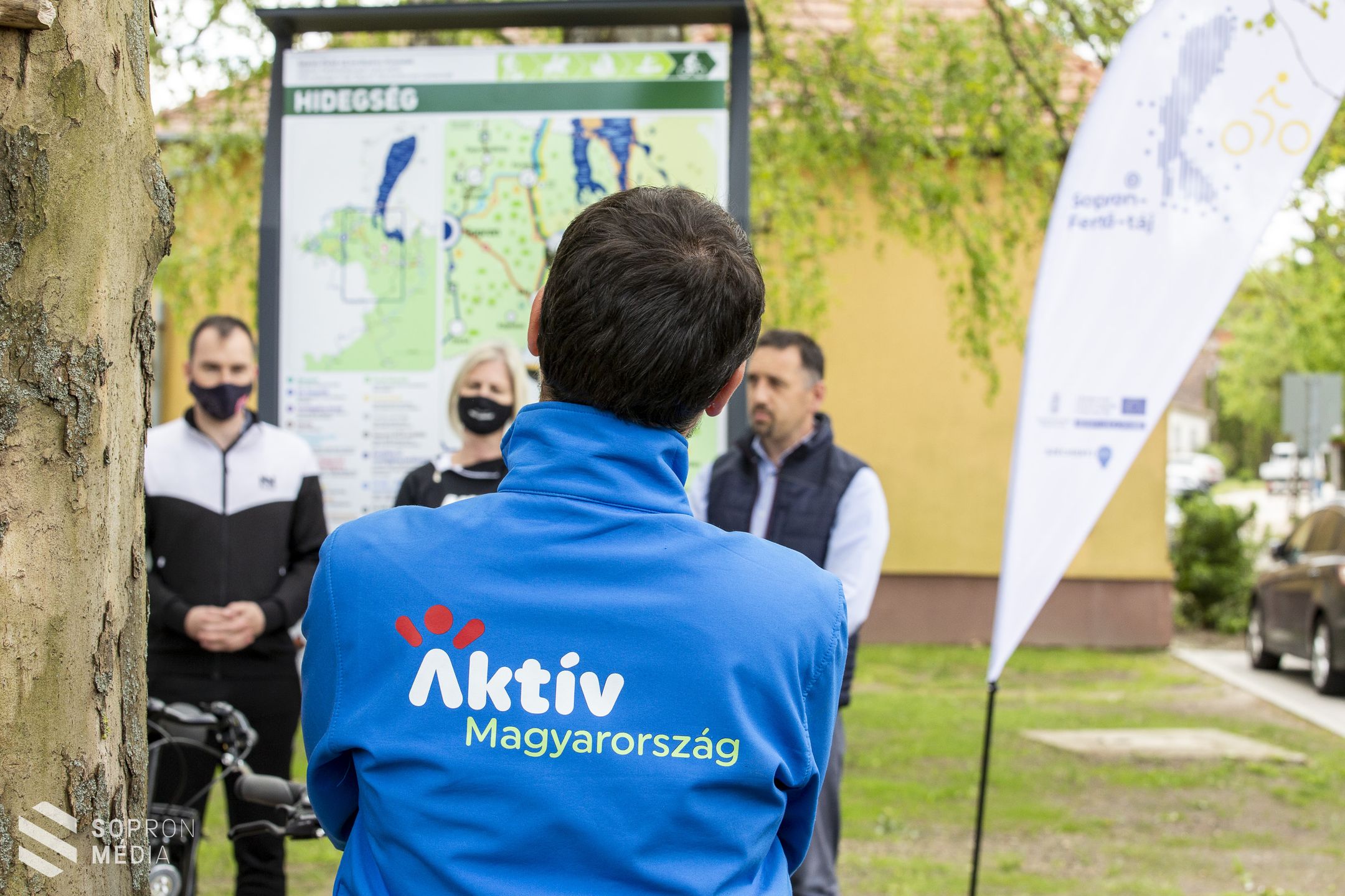 Tizenhét új kerékpáros pihenőhely várja a bicikliseket a Sopron-Fertő térségben