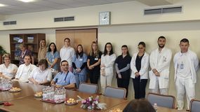 A fiatal orvosgeneráció tagjait köszöntötték