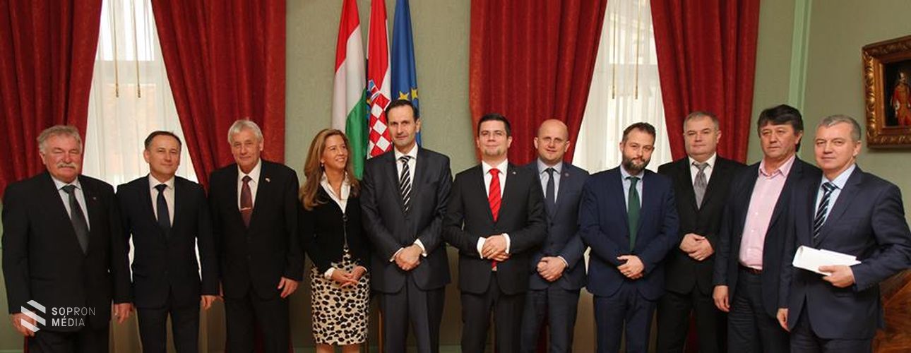 Firtl Mátyás a Horvát Száborba látogatott