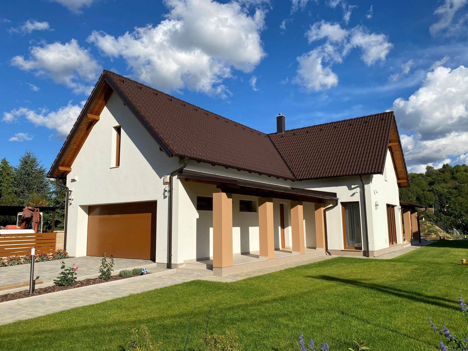 Internorm Vasutas ház Internorm ablakokakal Ágfalva