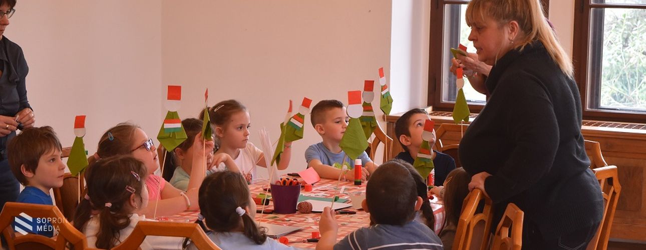 Széchényi-örökség, Nagycenk – a legkisebbek készültek ma a nemzeti ünnepre