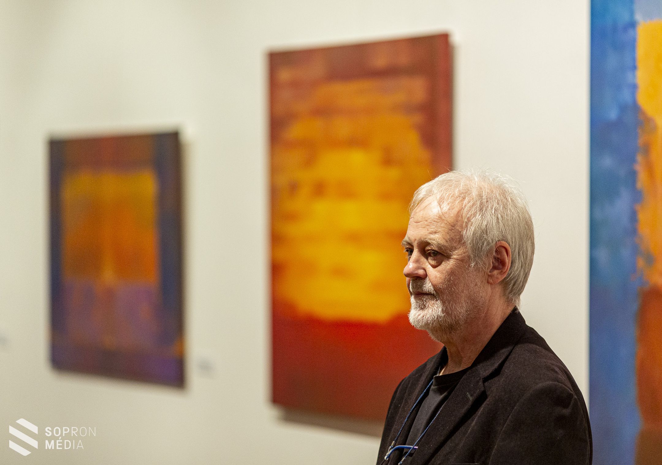 A nap heve nem éget címmel nyílt meg Kovács-Gombos Gábor tárlata