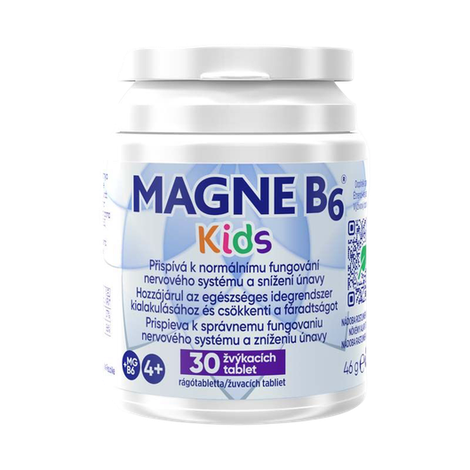 Magne B6 Kids étrendkiegészítő rágótabletta (30x)