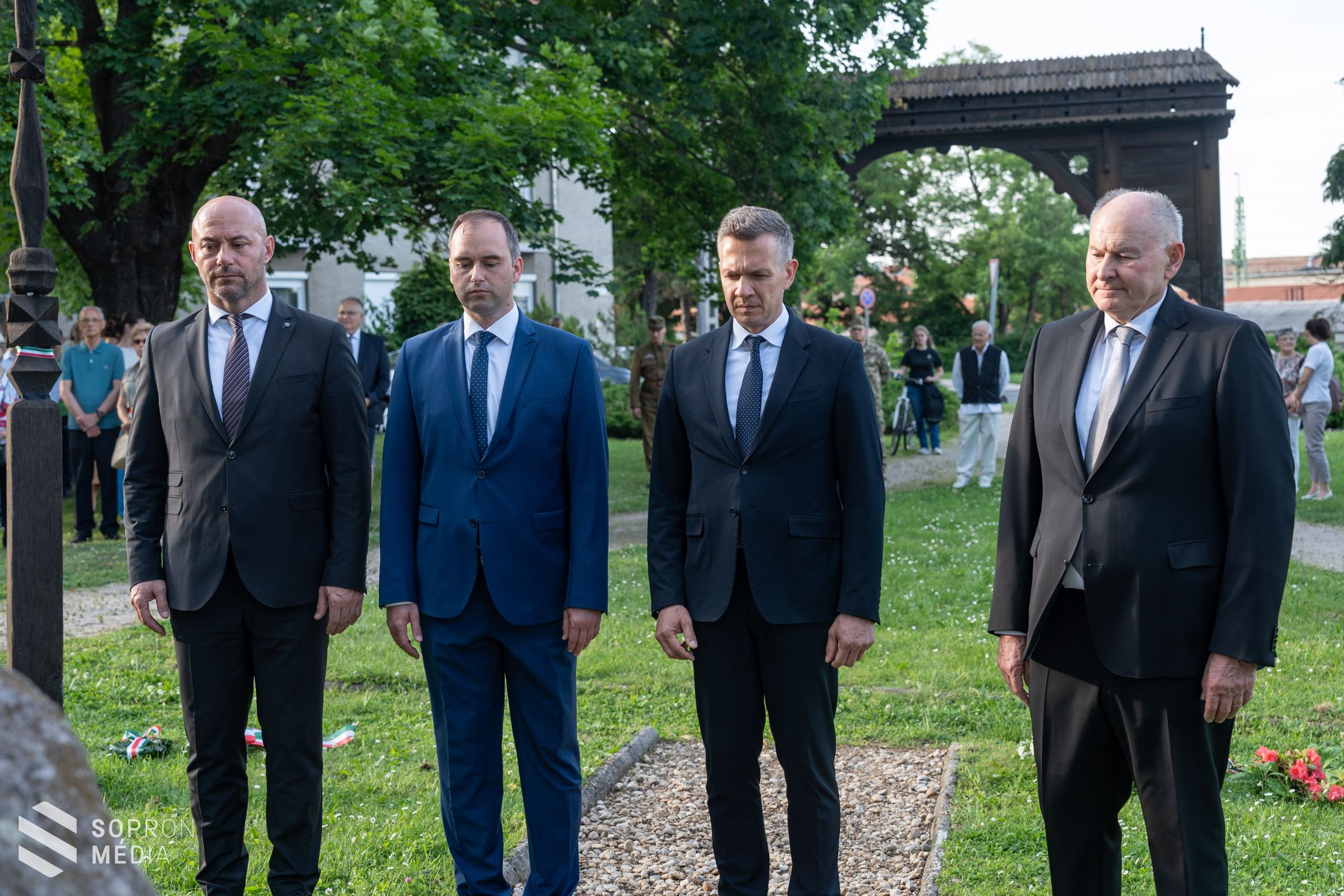 Nemzeti Összetartozás Napja ünnepség a soproni Barátság parkban