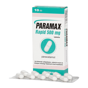 Paramax Rapid 500 mg tabletta (10x) termék kép