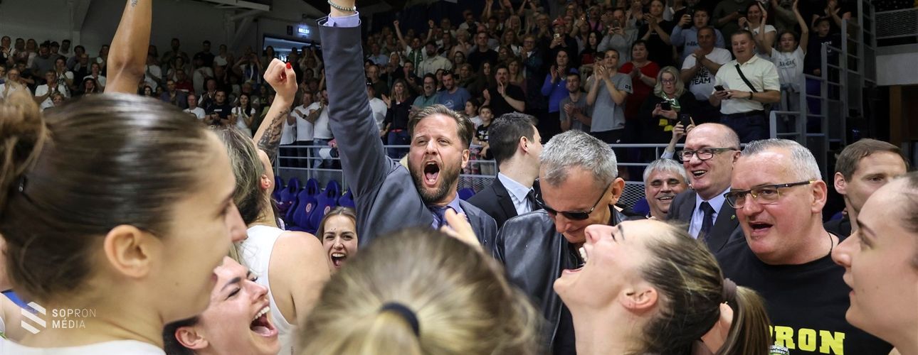 Gáspár Dávid marad a Sopron Basket edzője
