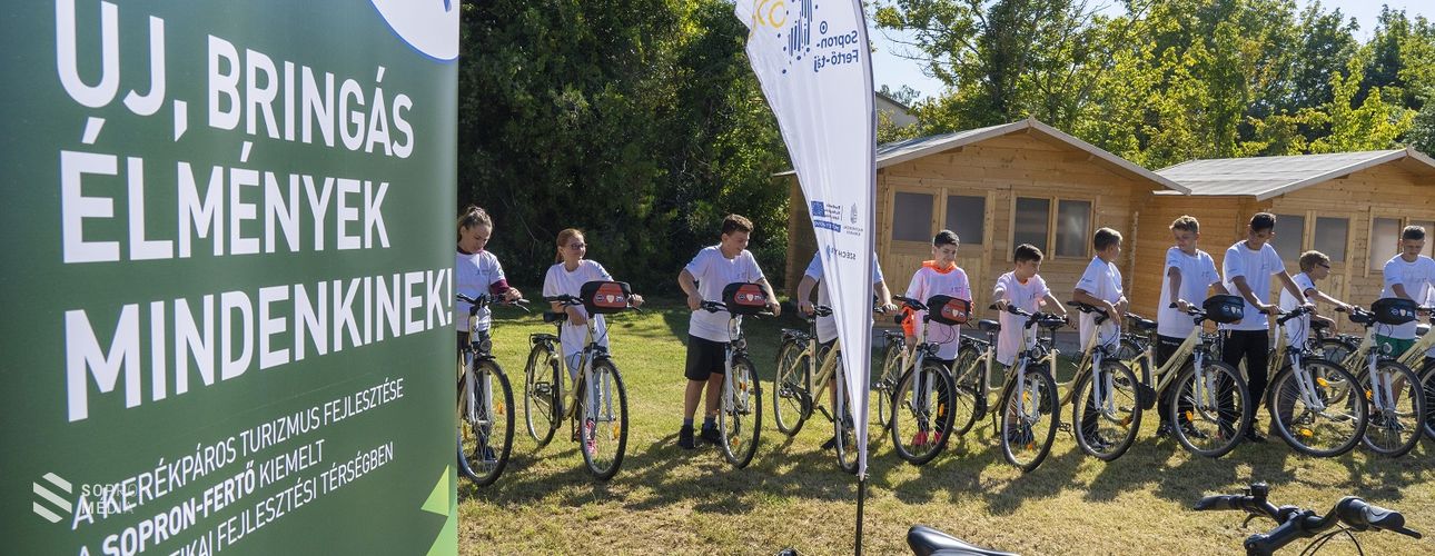 Sikeresen valósult meg a kerékpáros turizmus fejlesztése a Sopron – Fertő kiemelt turisztikai fejlesztési térségben