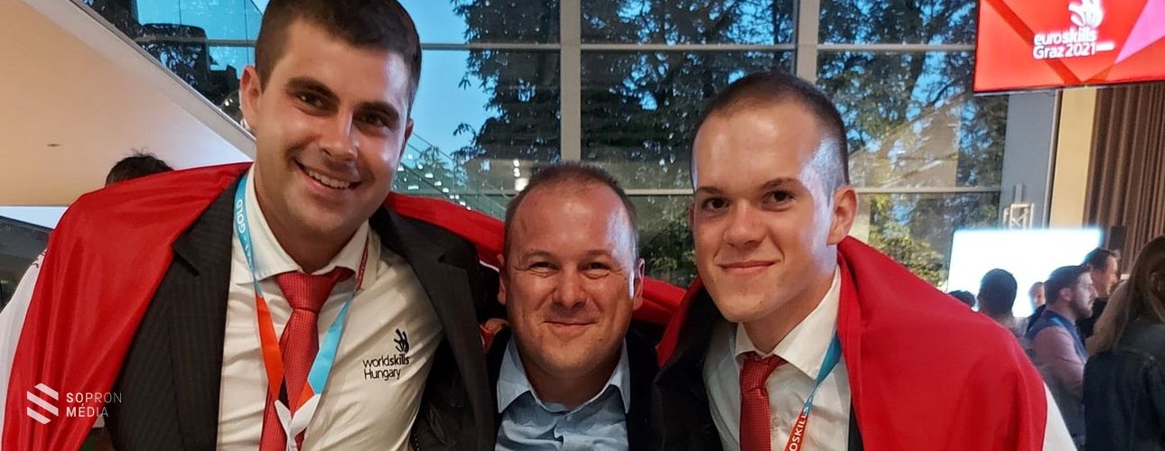 Két érmet hoztak haza a volt roth-os diákok az Euroskills2021-ről