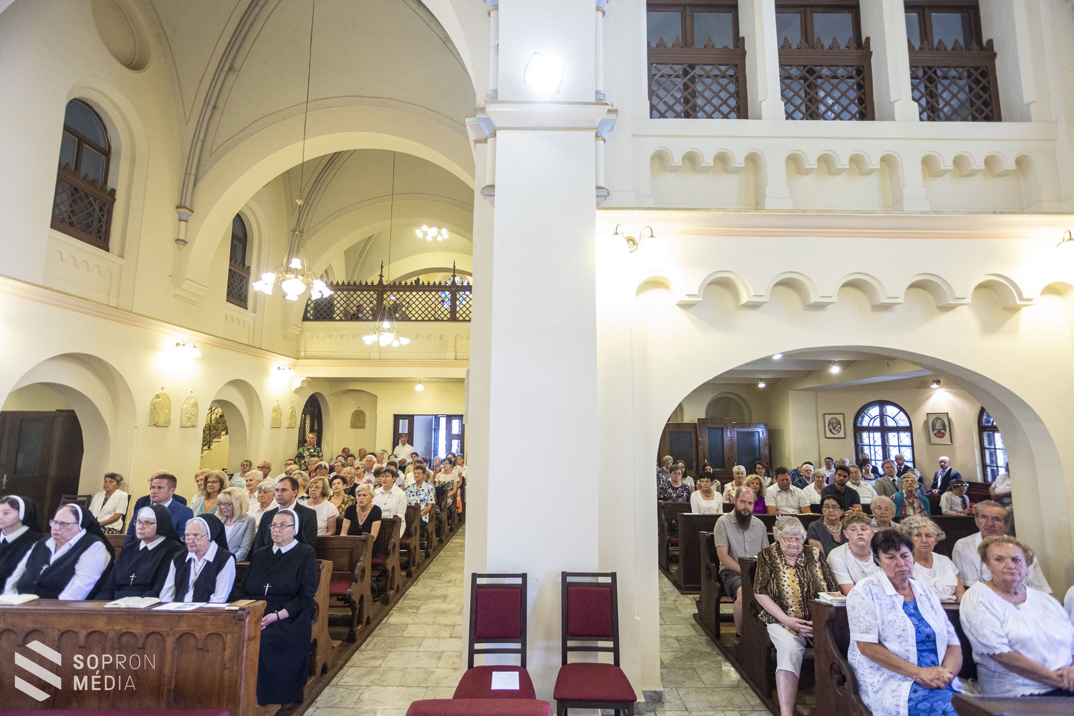 A Jézus szíve ünnepen áldották meg a felújított Jézus szíve templomot Sopronban