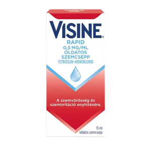 Visine Rapid 0,5mg/ml oldatos szemcsepp (15ml) termék kép
