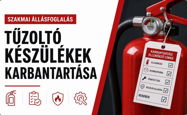 Szakmai állásfoglalás - tűzoltókészülék karbantartása