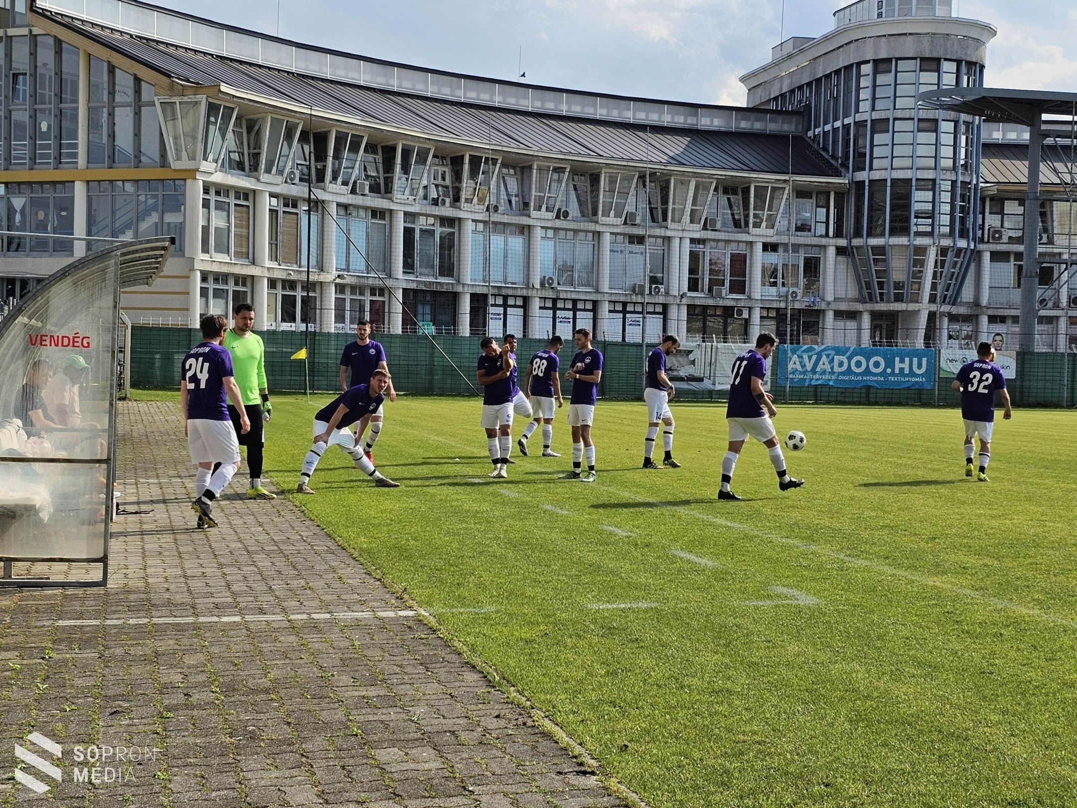 Soproni derbi a városi stadionban