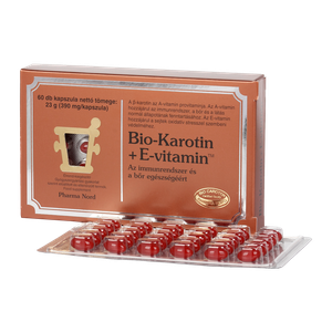 Bio  -Karotin+E Pro-vitamin A/E vitamin kapszula (60x) termék kép