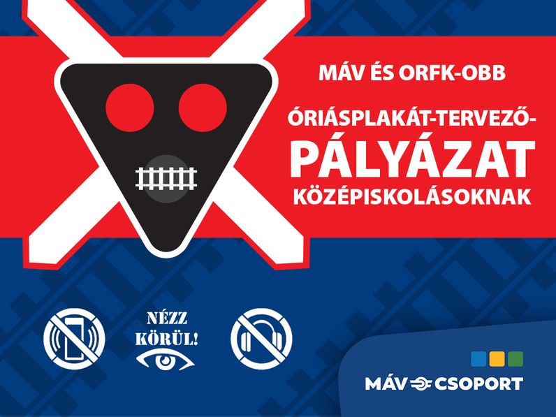 Pályázatot írtak ki középiskolásoknak a vasúti átjárós balesetek megelőzése érdekében