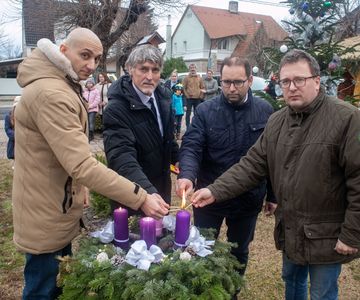 IV. Adventi gyertyagyújtás Vonyarcvashegyen