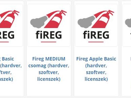 Eszközök és fiREG 45%-os GINOP 3.2.2. pályázatból