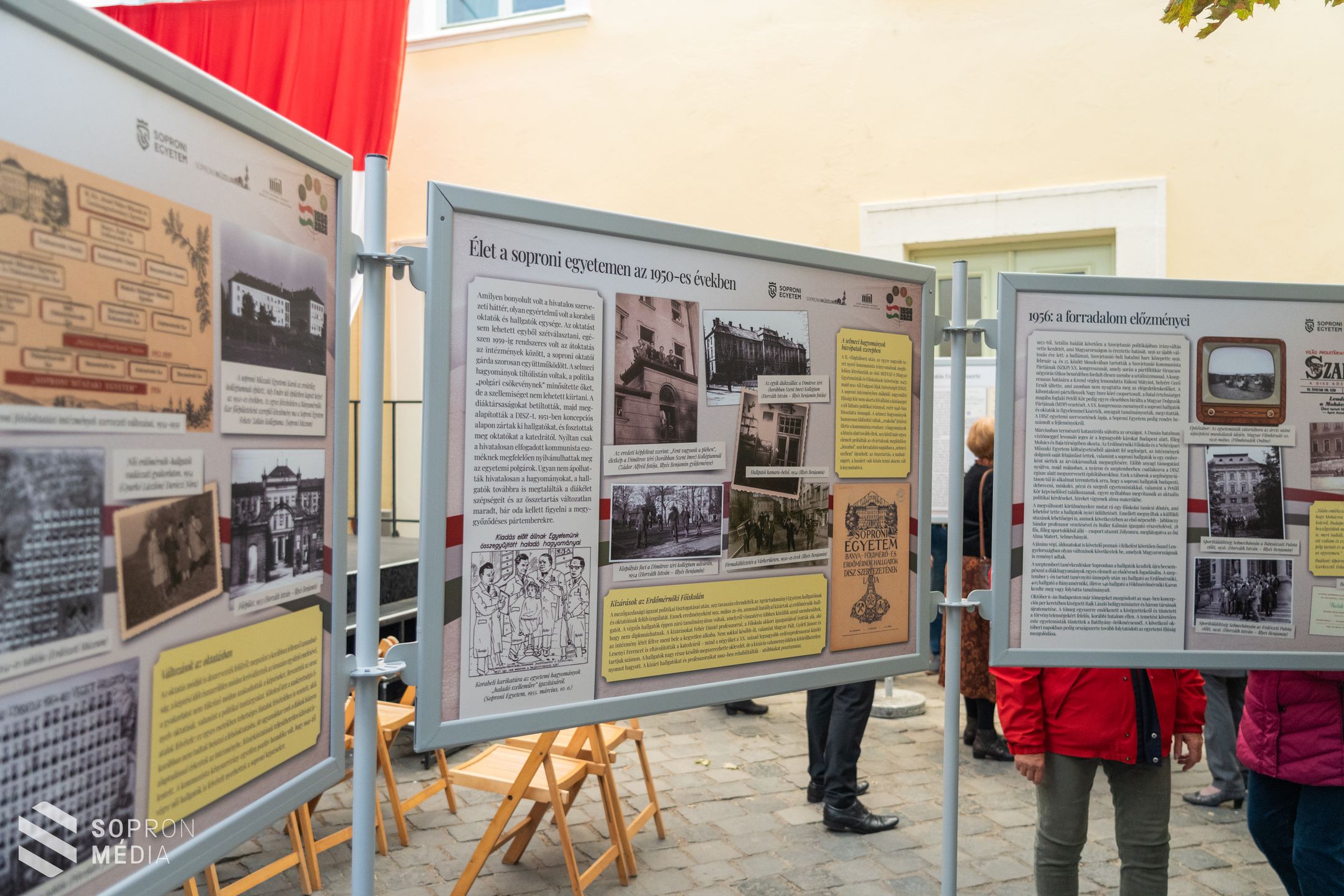 Személyes emlékeken keresztül elevenedik meg Sopron 1956-os története